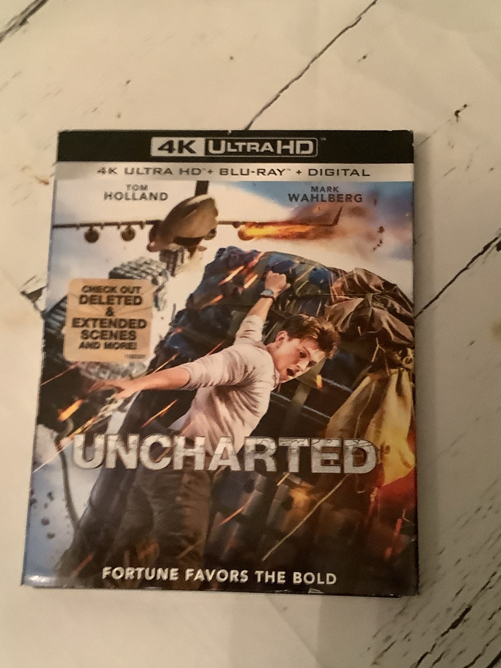3 movies action packed the lost city, Shawshank redemption, Uncharted all on 4k